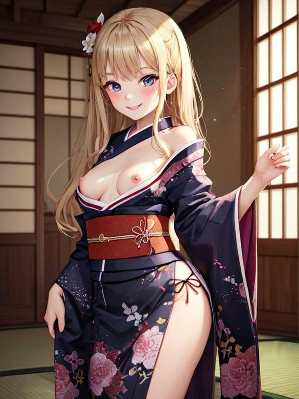 呉服屋の看板娘1