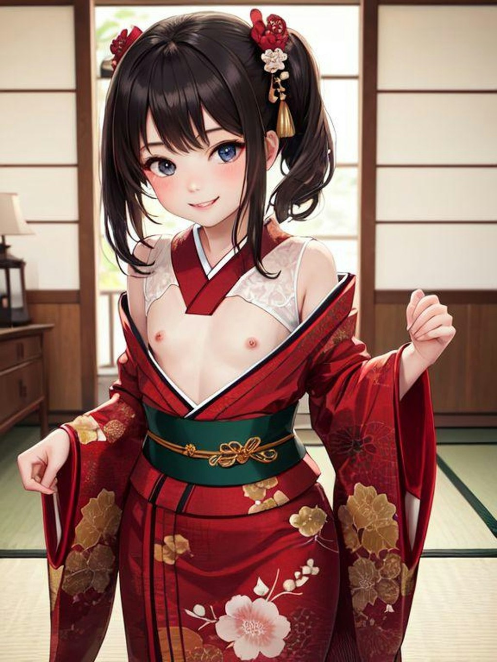 呉服屋の看板娘1