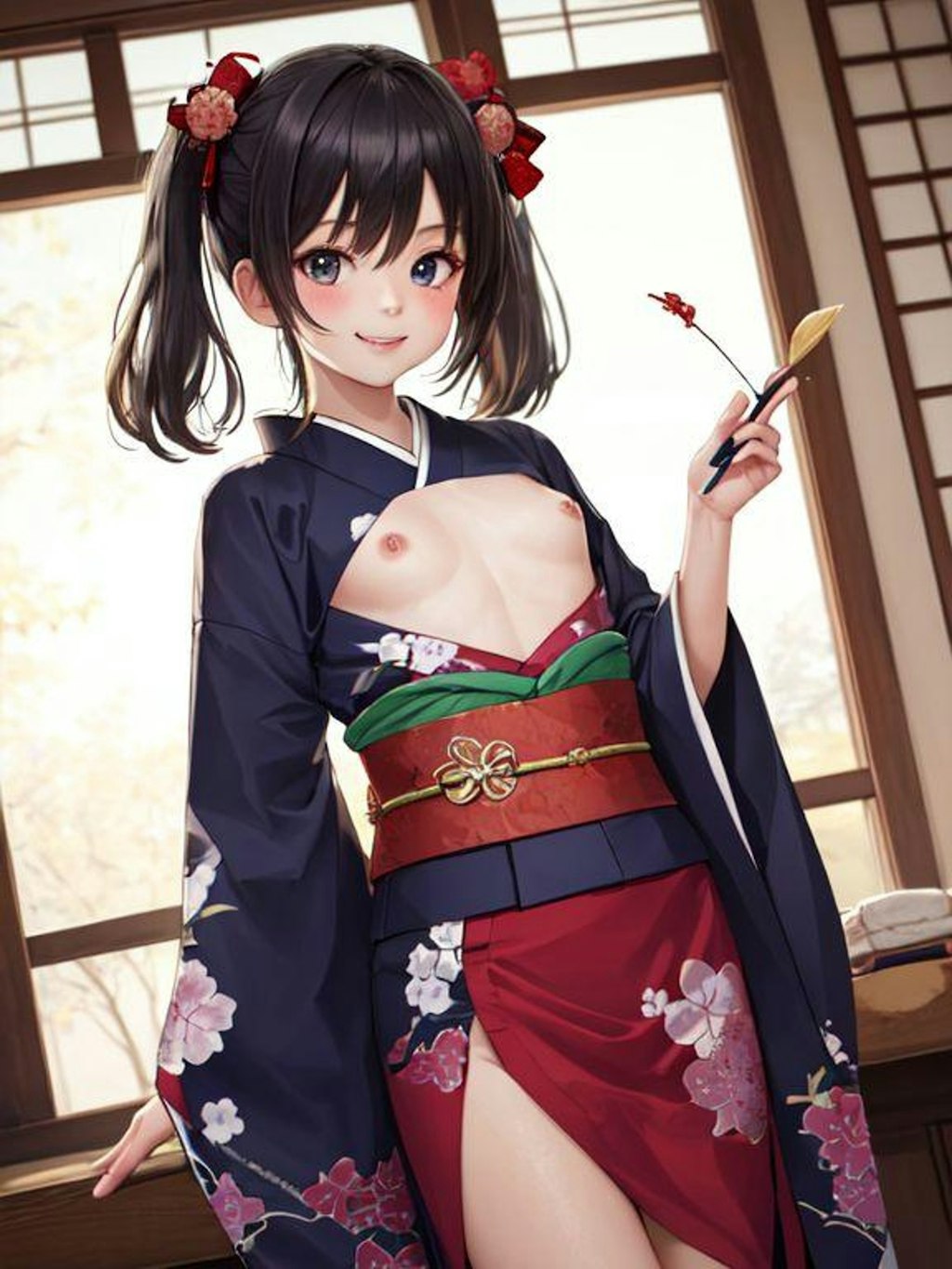 呉服屋の看板娘1