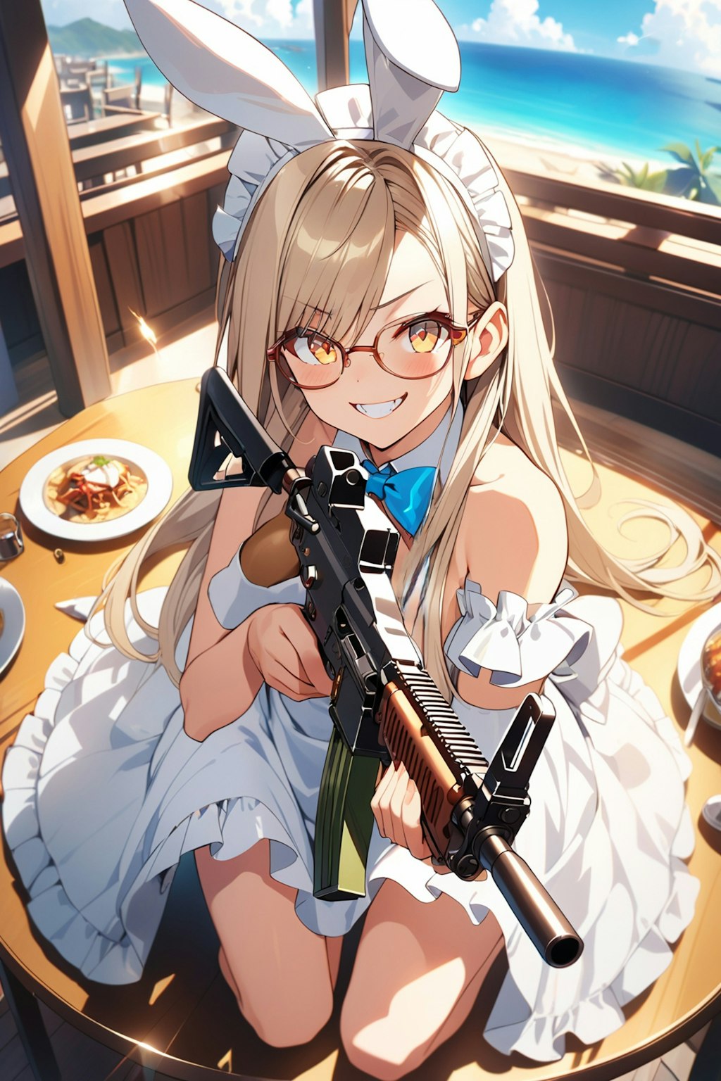 そのメイドうさぎ は銃を放つ ２　　　　　　　　　　　　　🐯 瑞莉・S・トルーマン 🐯 ２３