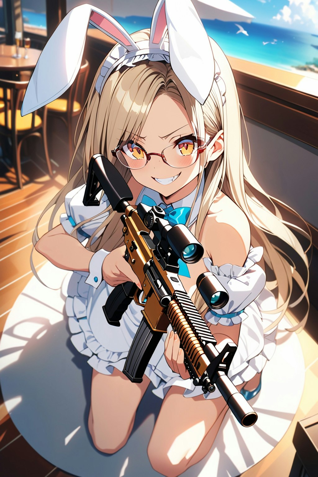 そのメイドうさぎ は銃を放つ ２　　　　　　　　　　　　　🐯 瑞莉・S・トルーマン 🐯 ２３