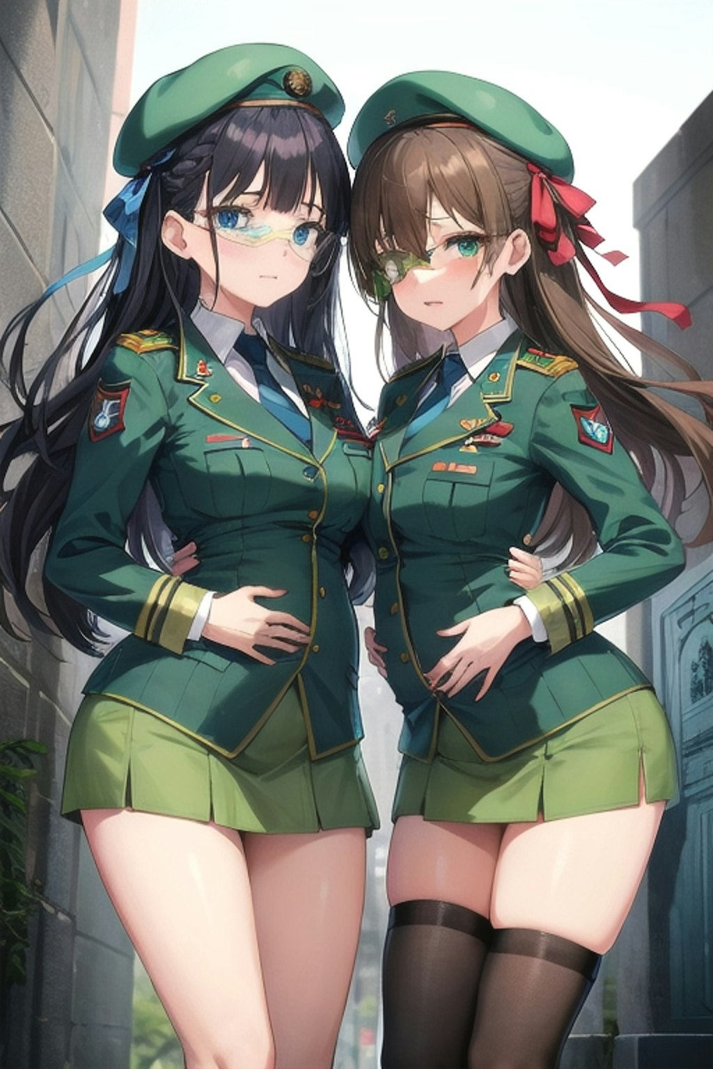 女軍人