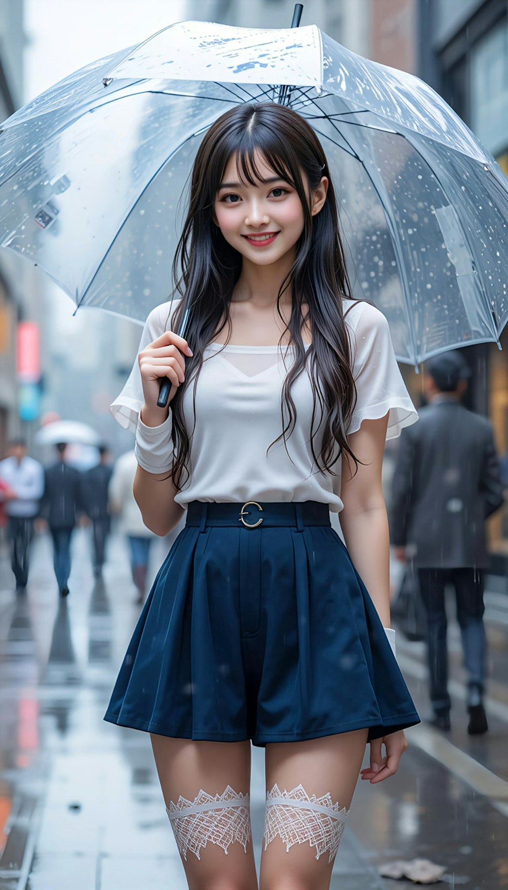 ビニール傘の君