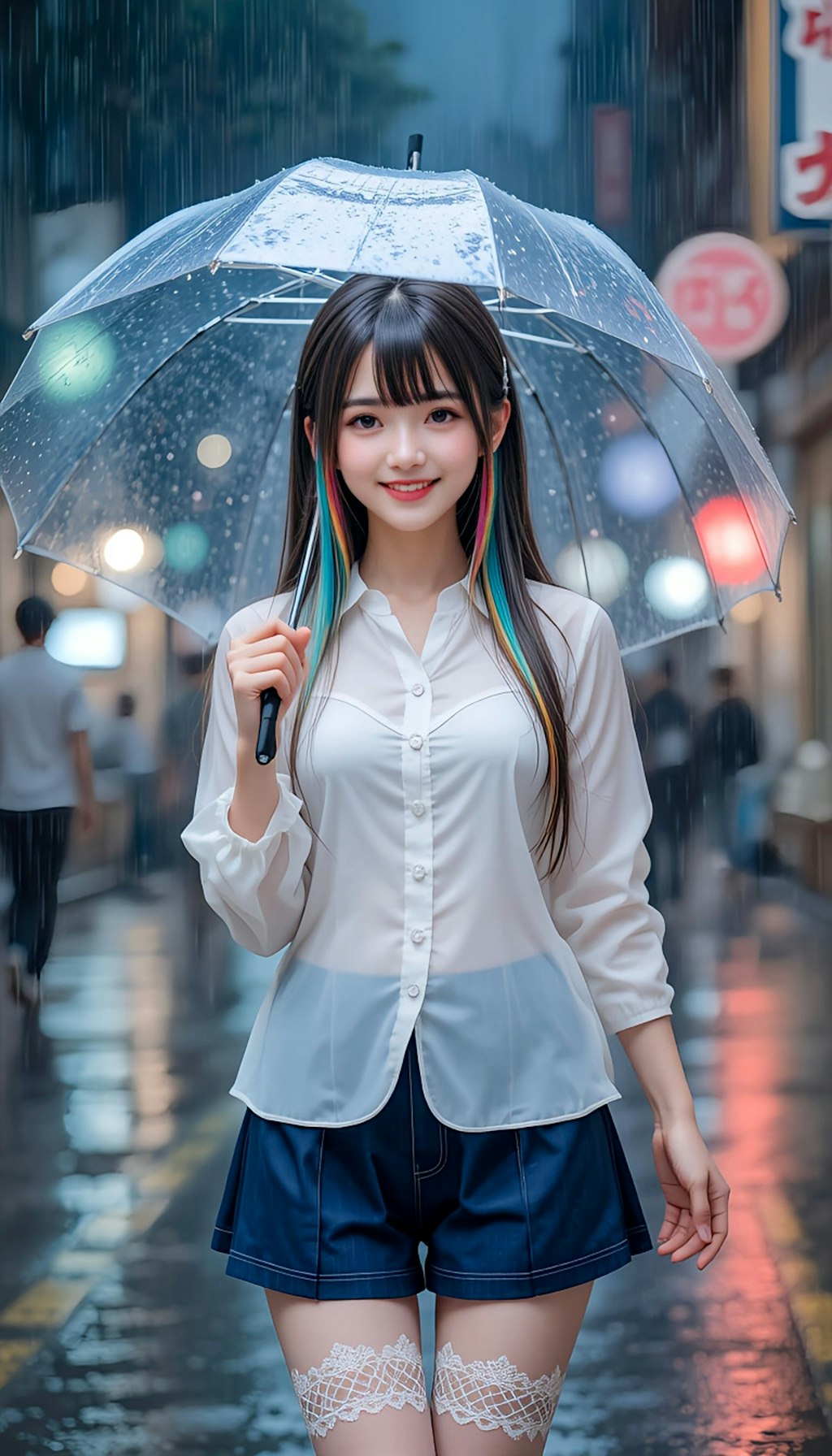 ビニール傘の君
