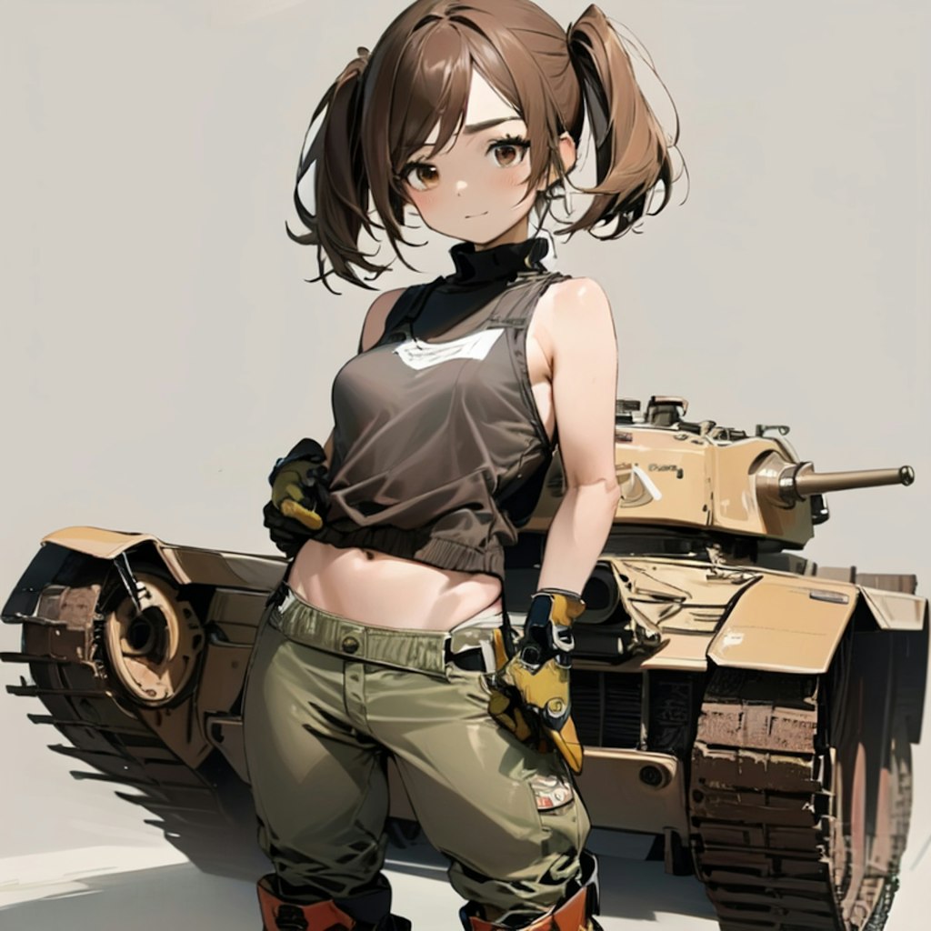 戦車娘たち