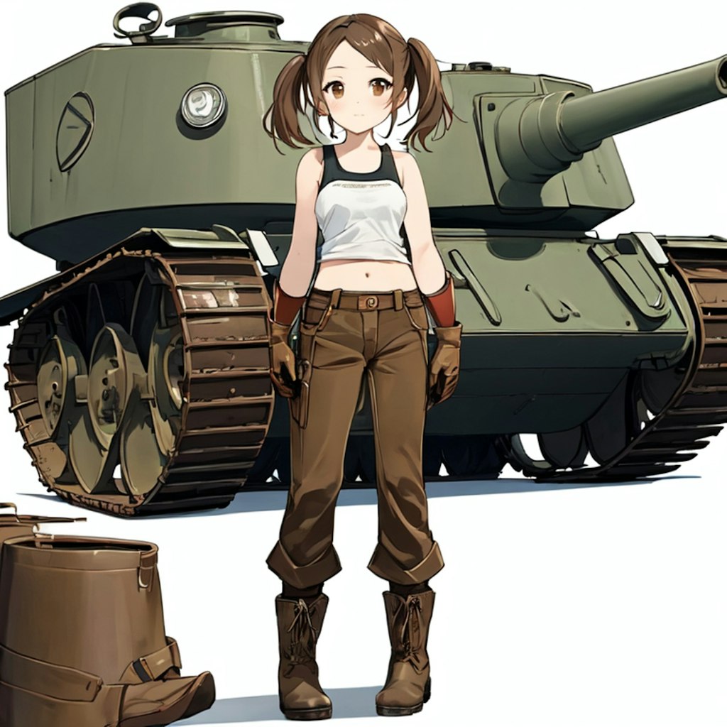 戦車娘たち