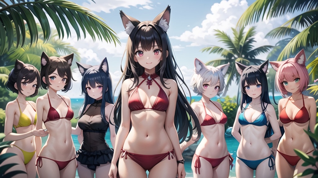 夏のビキニガールズ祭り