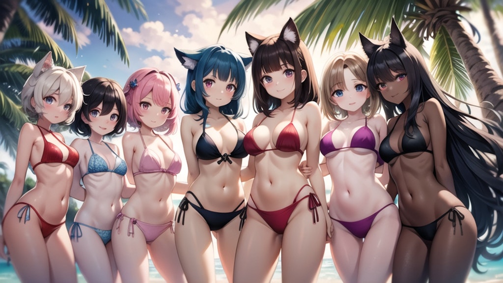 夏のビキニガールズ祭り