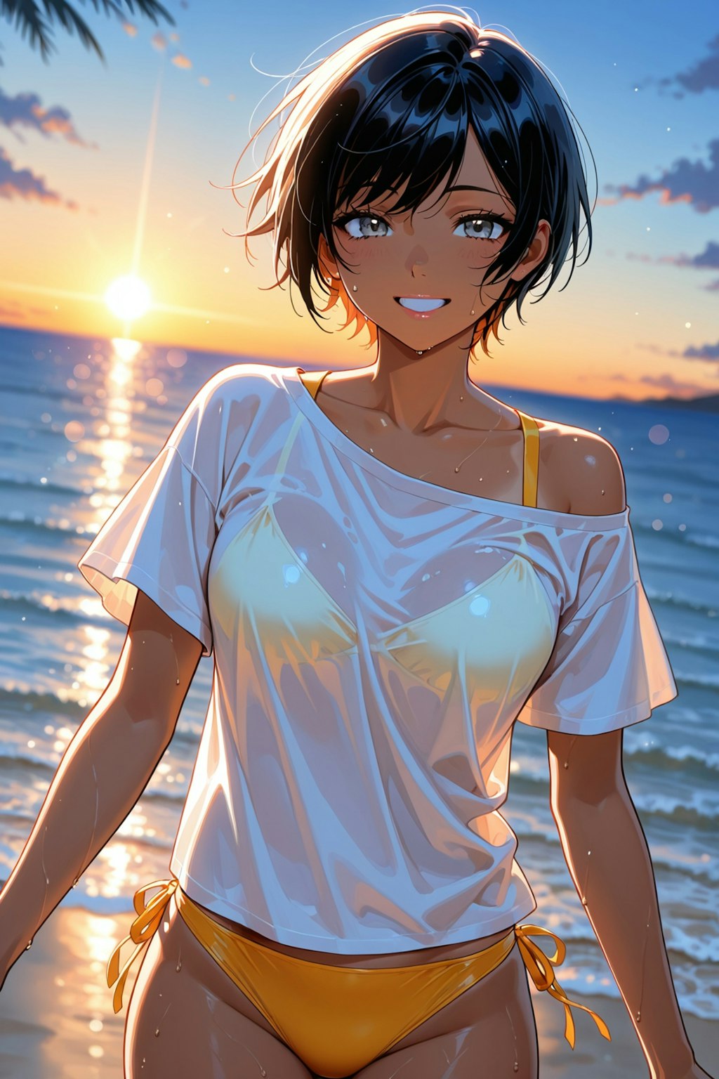ビーチの夕暮れ 2025　その３