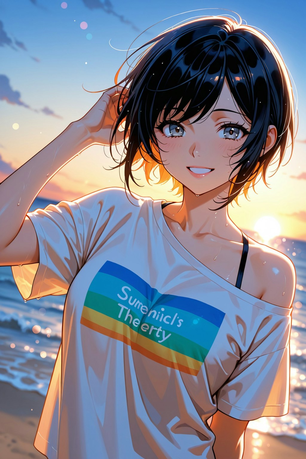 ビーチの夕暮れ 2025　その３