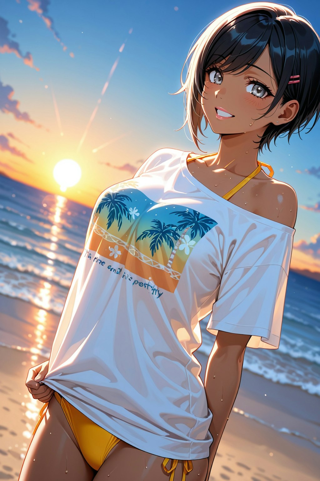 ビーチの夕暮れ 2025　その３