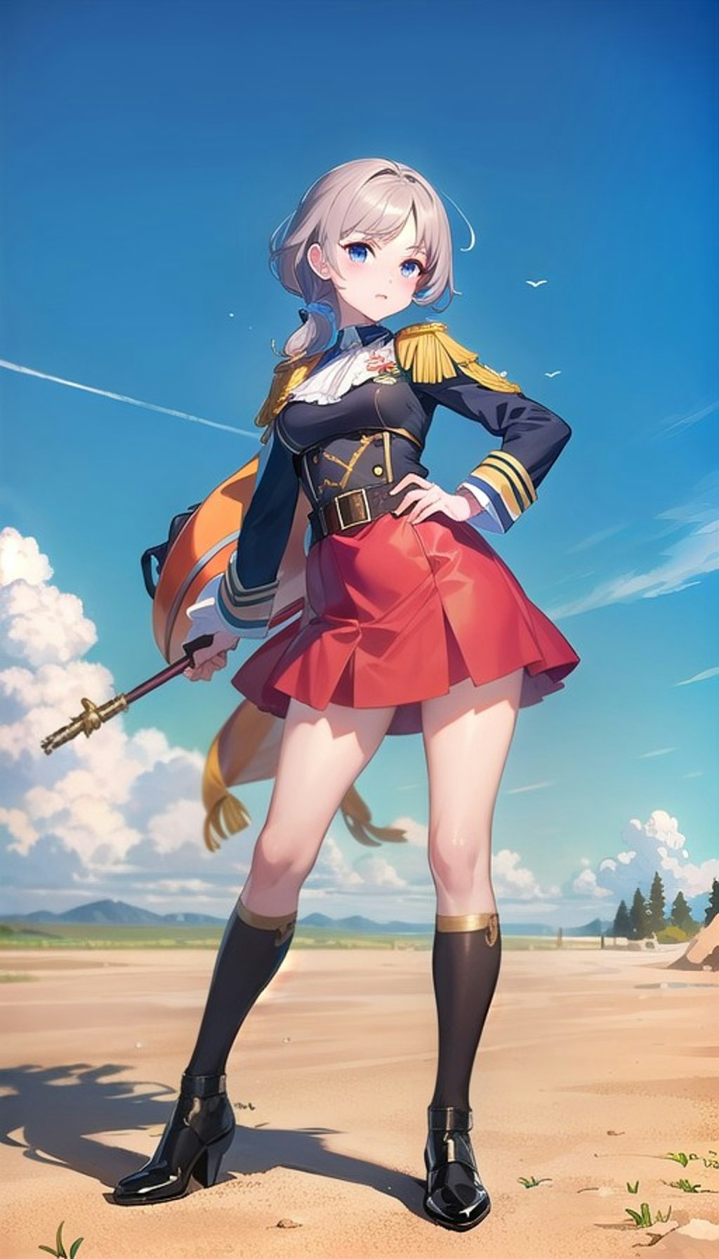 軍服少女