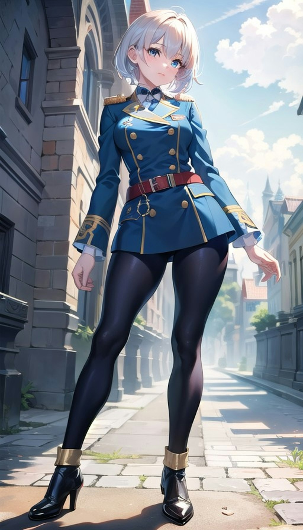 軍服少女