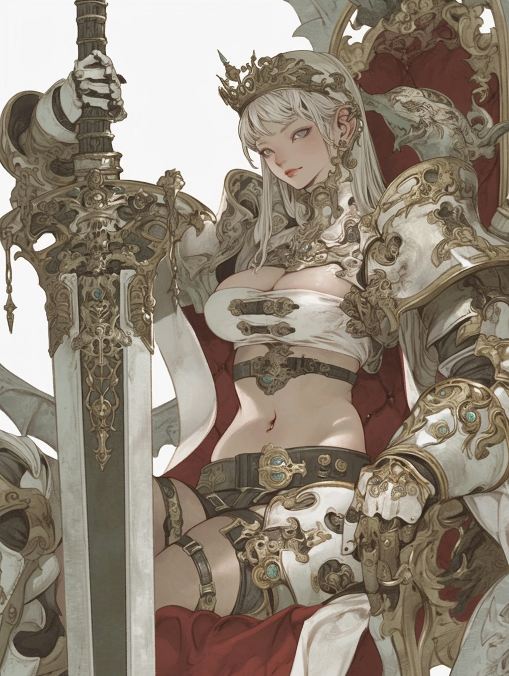 甲冑の姫