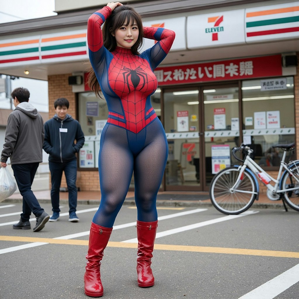 スパイダーマン コスプレ