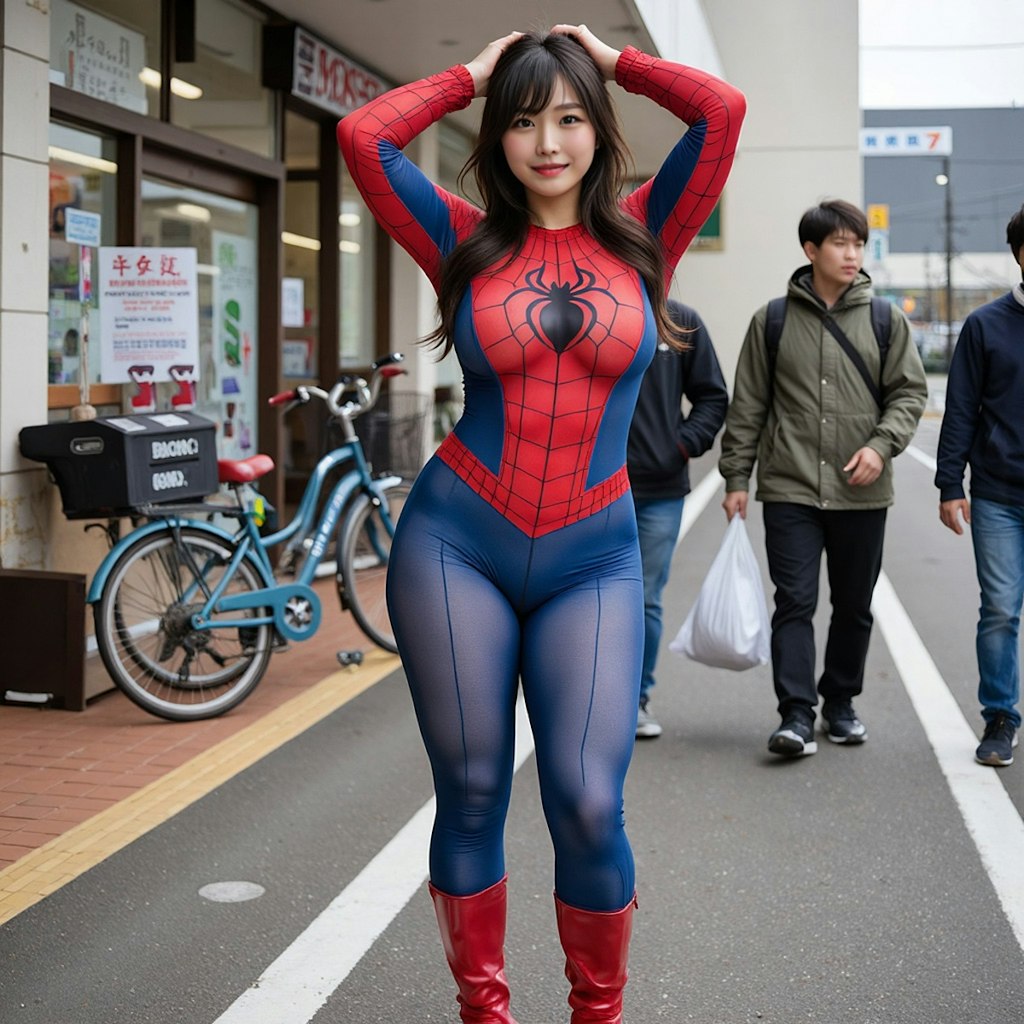 スパイダーマン コスプレ