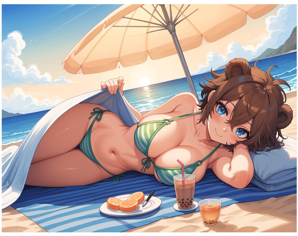 くまちゃんの晴れた日