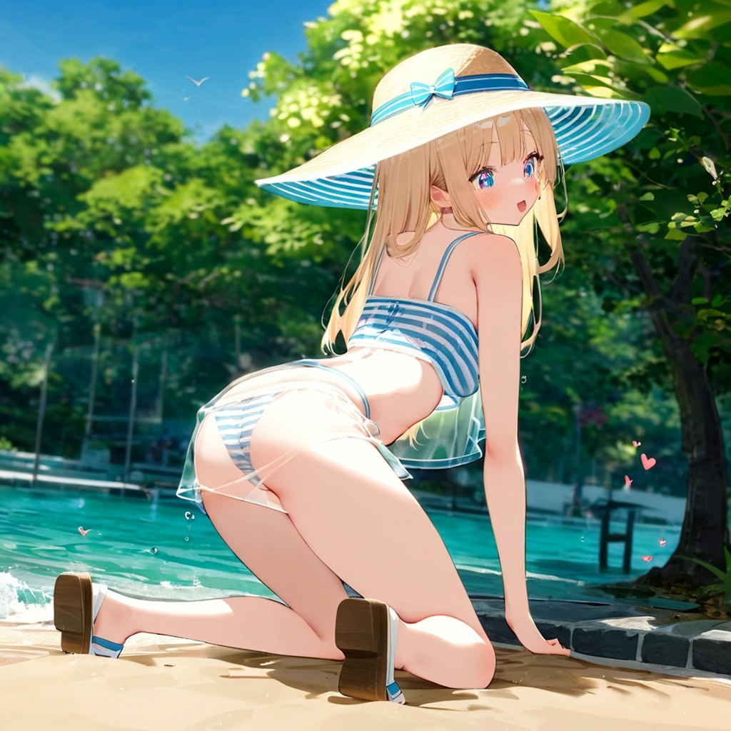 夏の日の少女