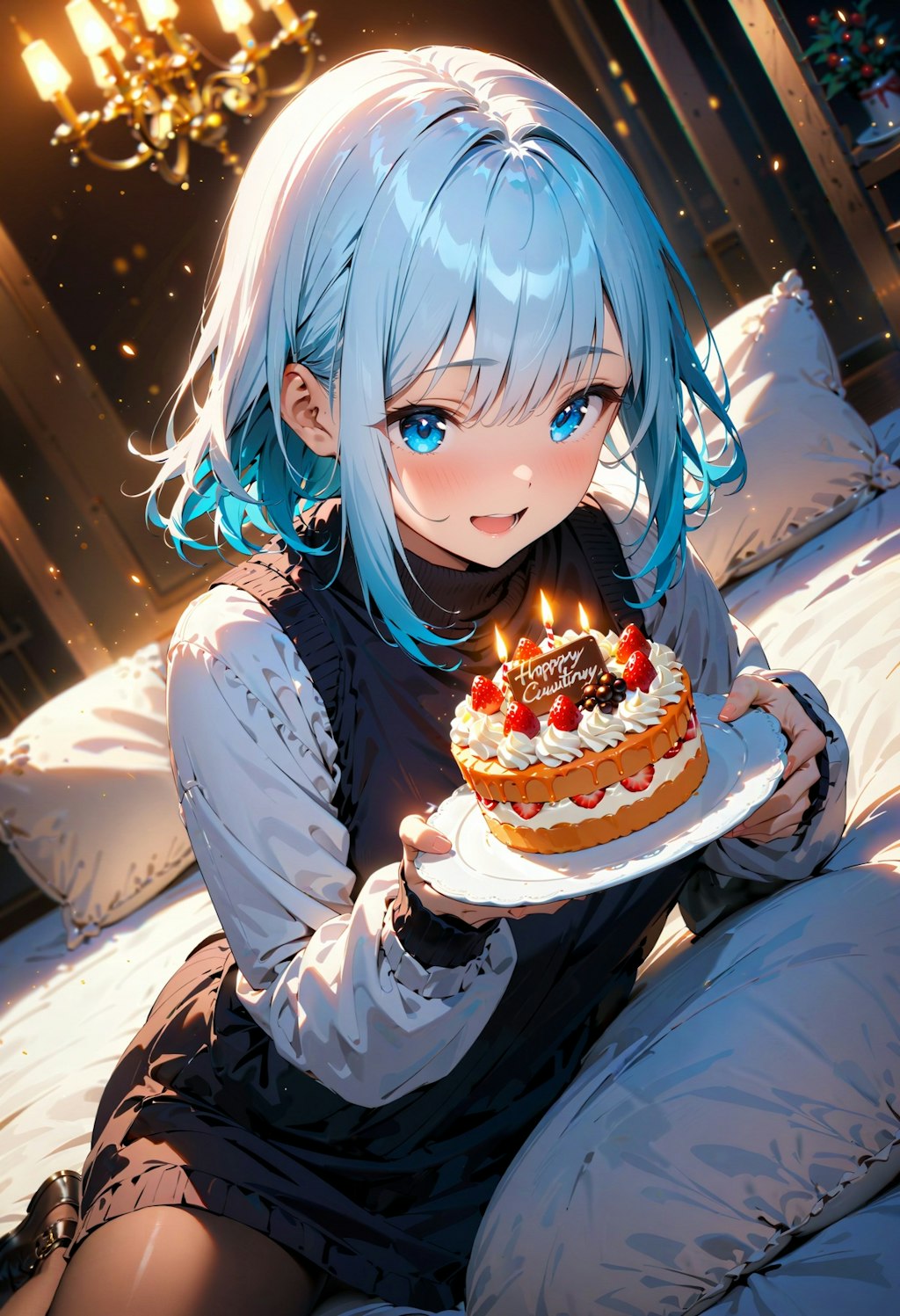 今日はケーキの日。まくらの日　その２