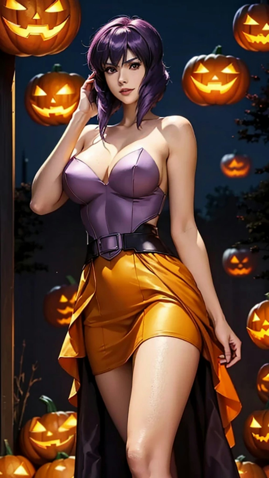 ❨ハロウィンの､ Motoko Kusanagi氏❩