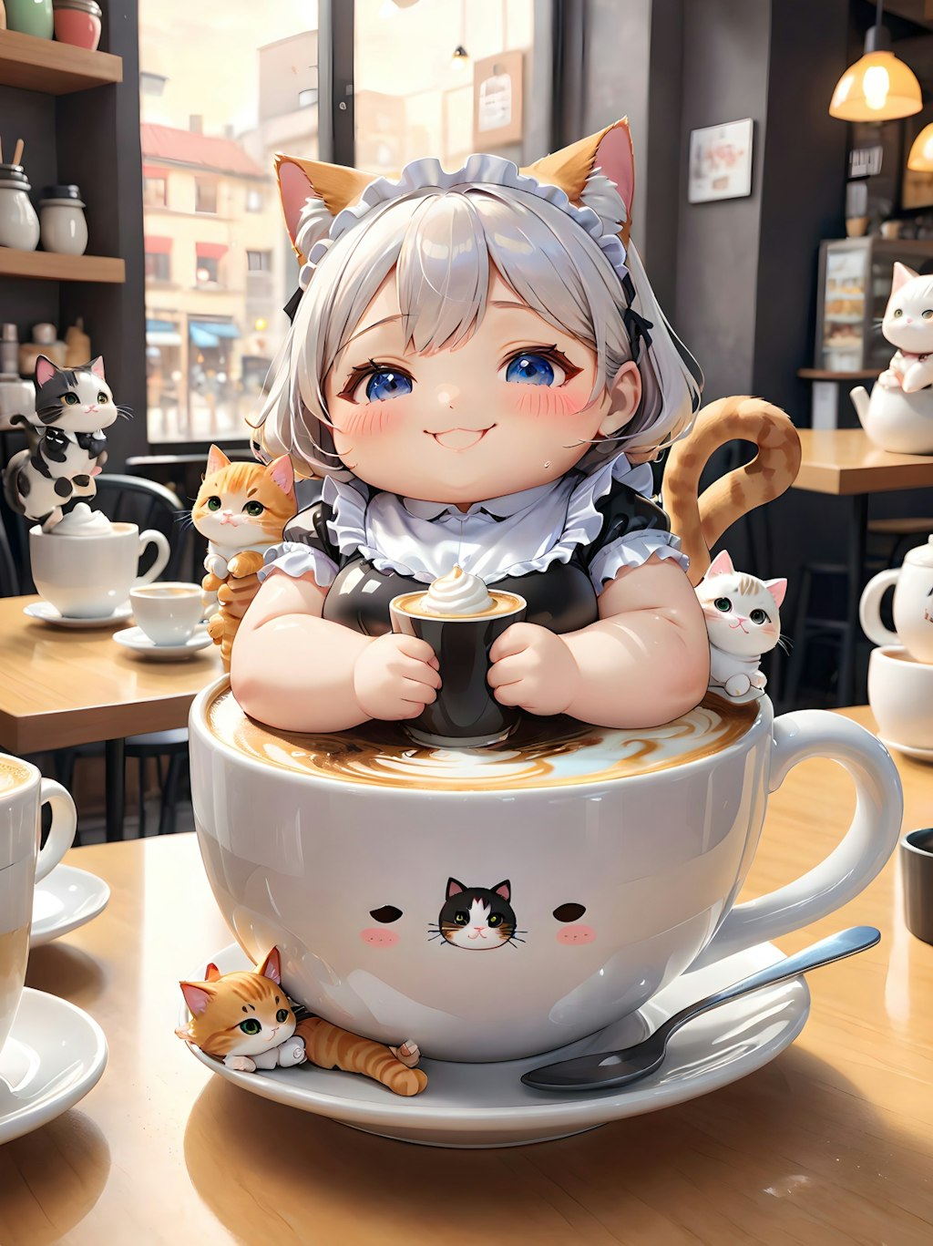 猫カフェ