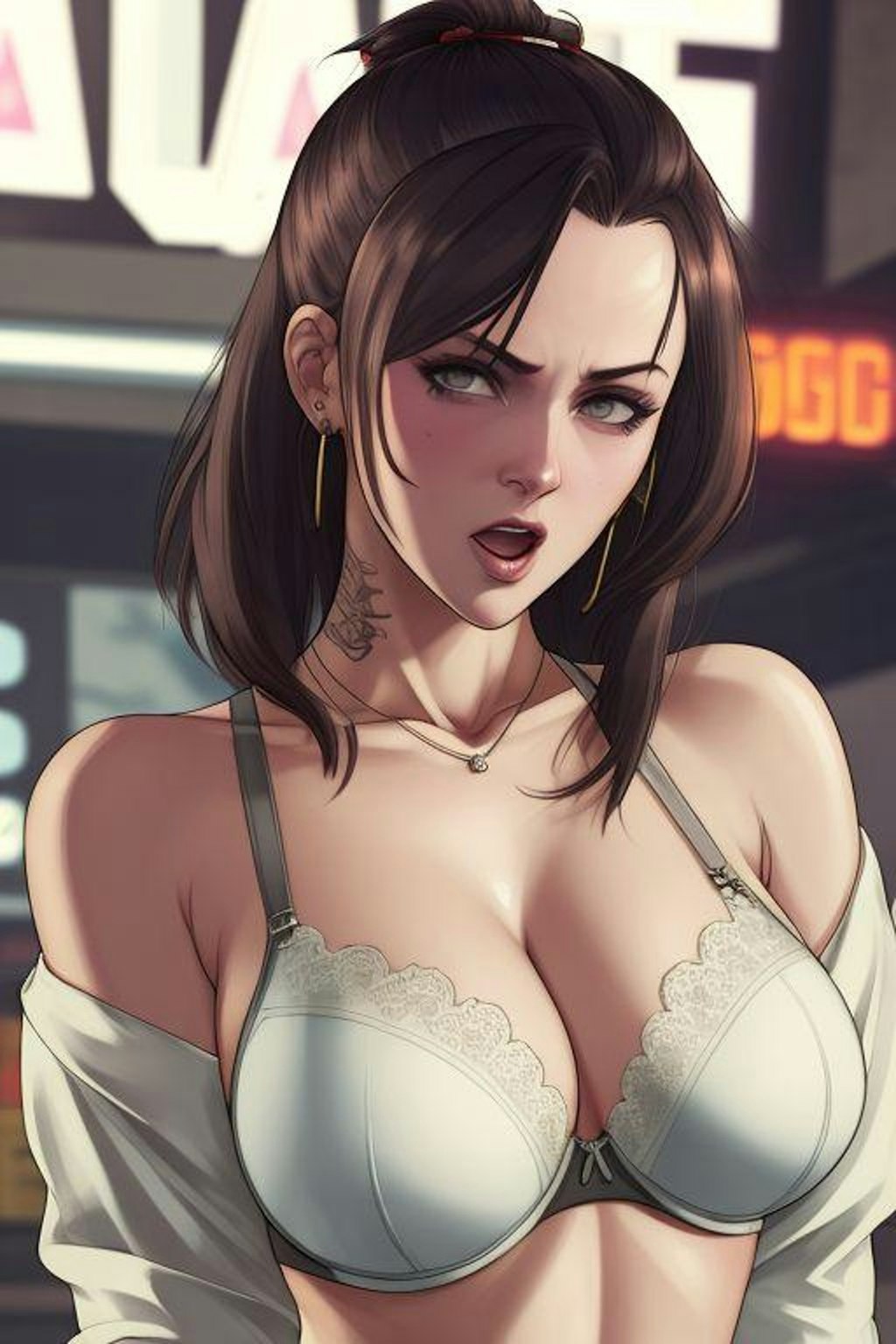 巨乳女性