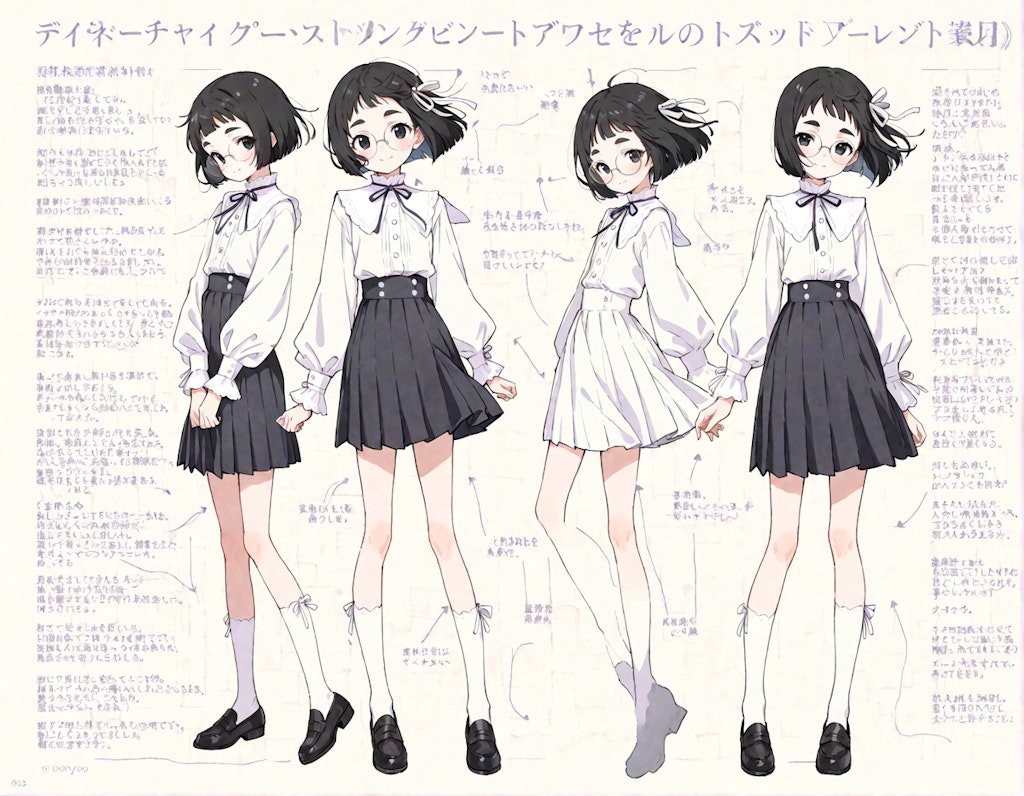 めがねちゃん設定