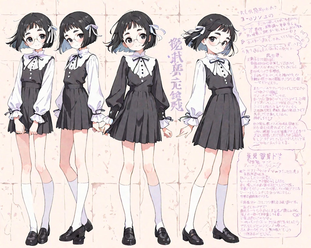 めがねちゃん設定