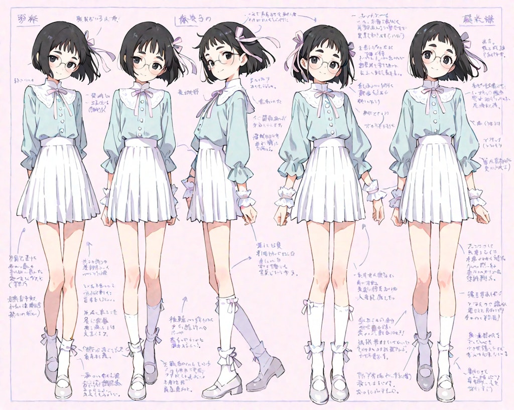 めがねちゃん設定