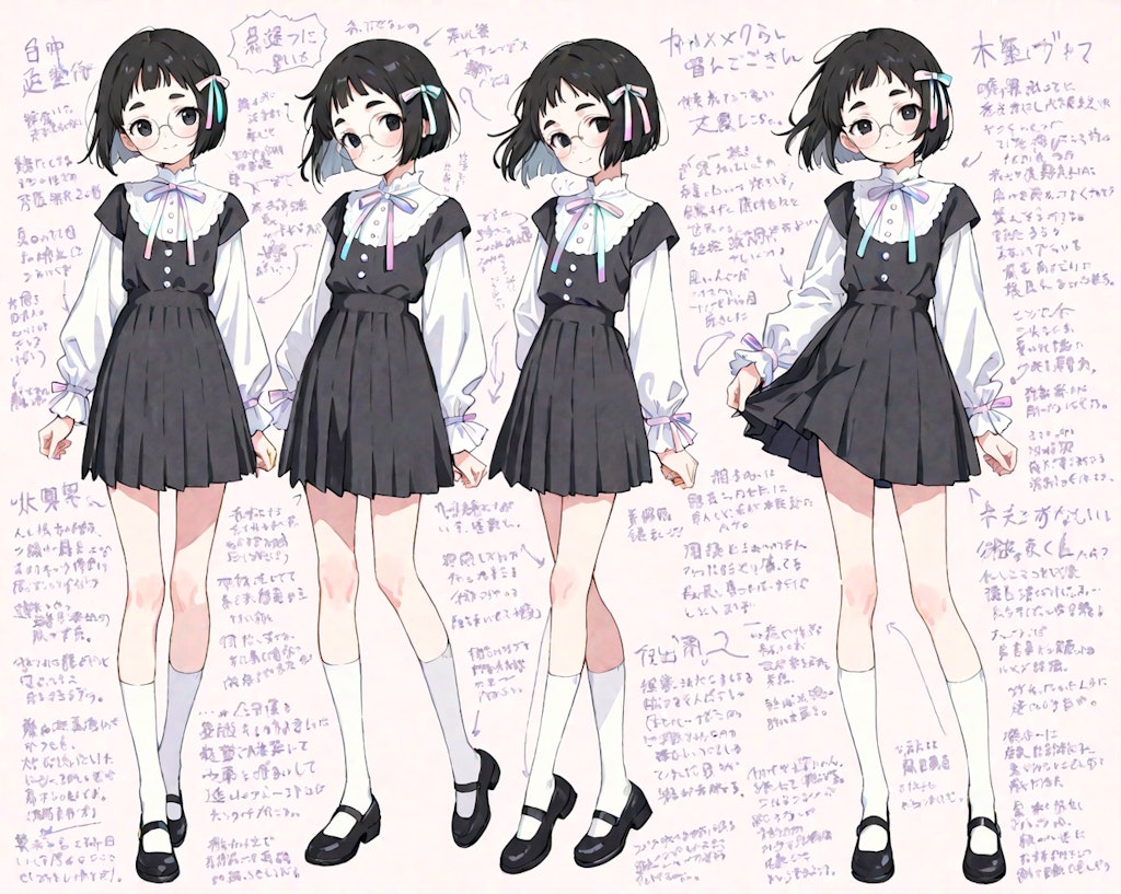 めがねちゃん設定