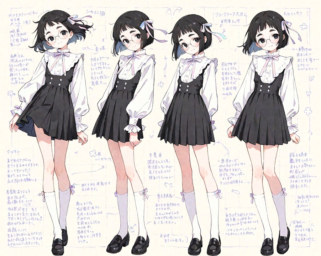 めがねちゃん設定
