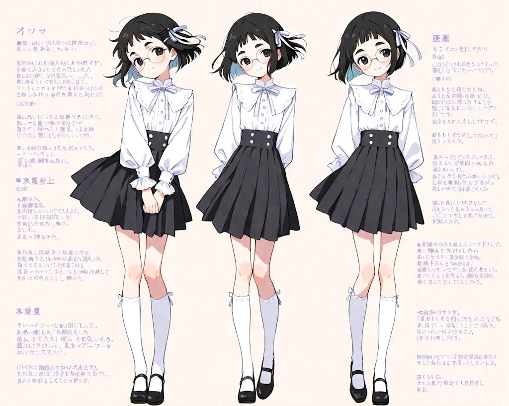 めがねちゃん設定