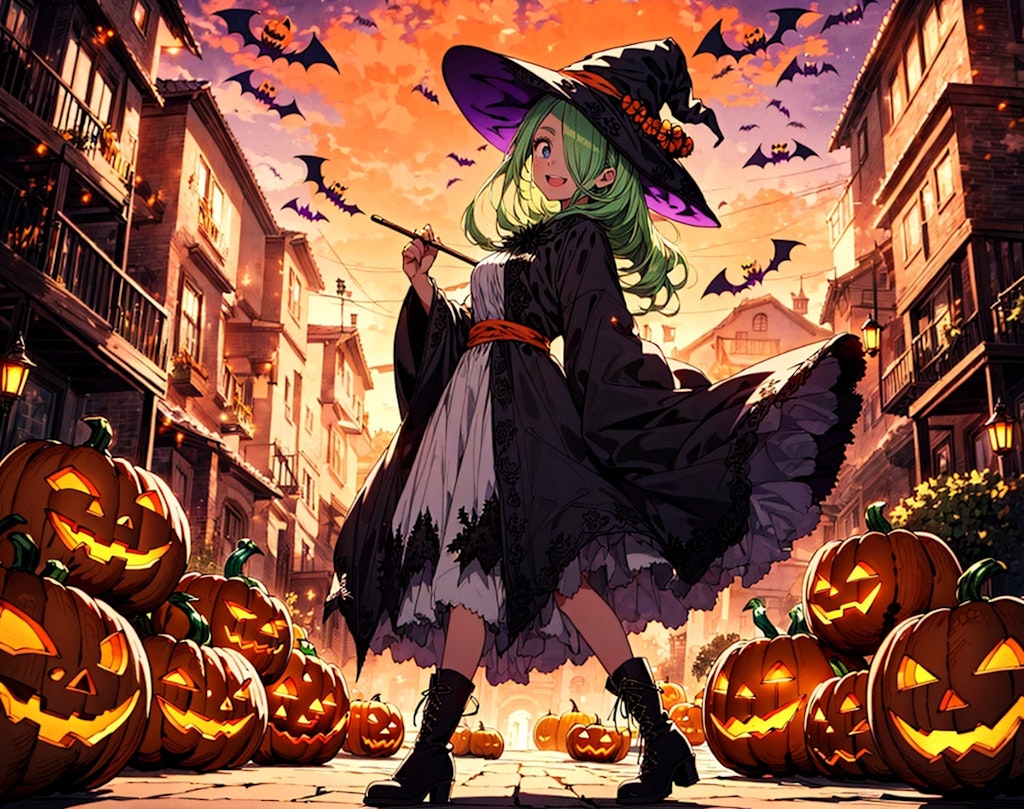 ハロウィンの夜