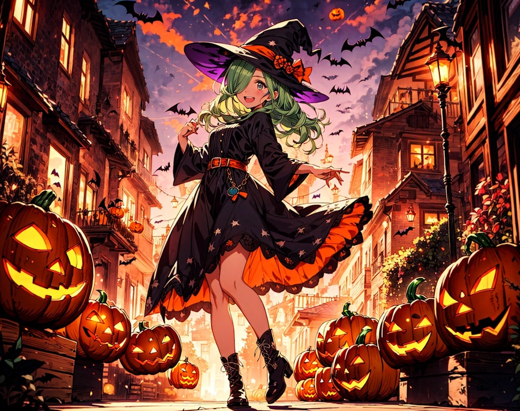 ハロウィンの夜