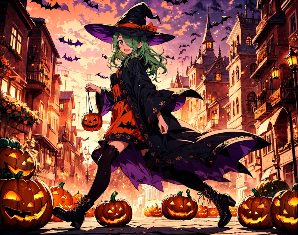 ハロウィンの夜