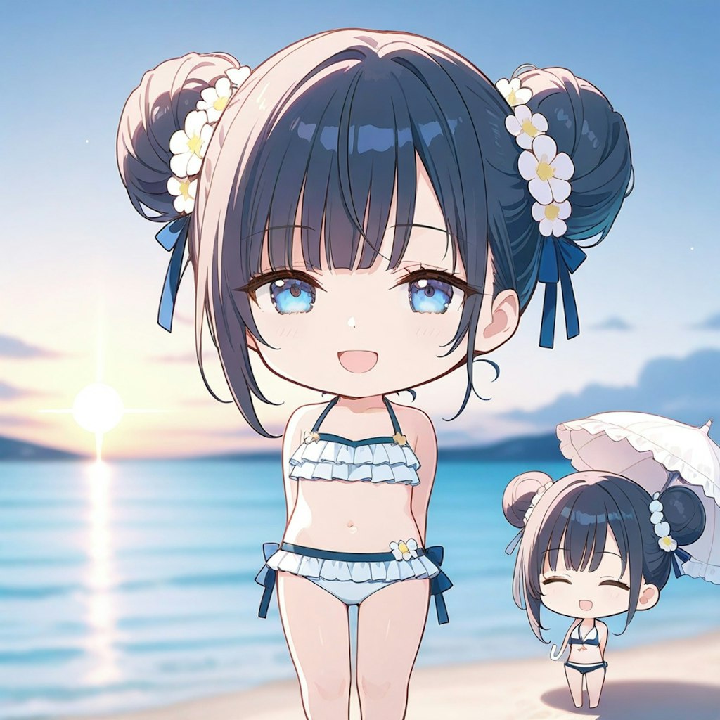 気が早いちびだんごちゃん🍡✨