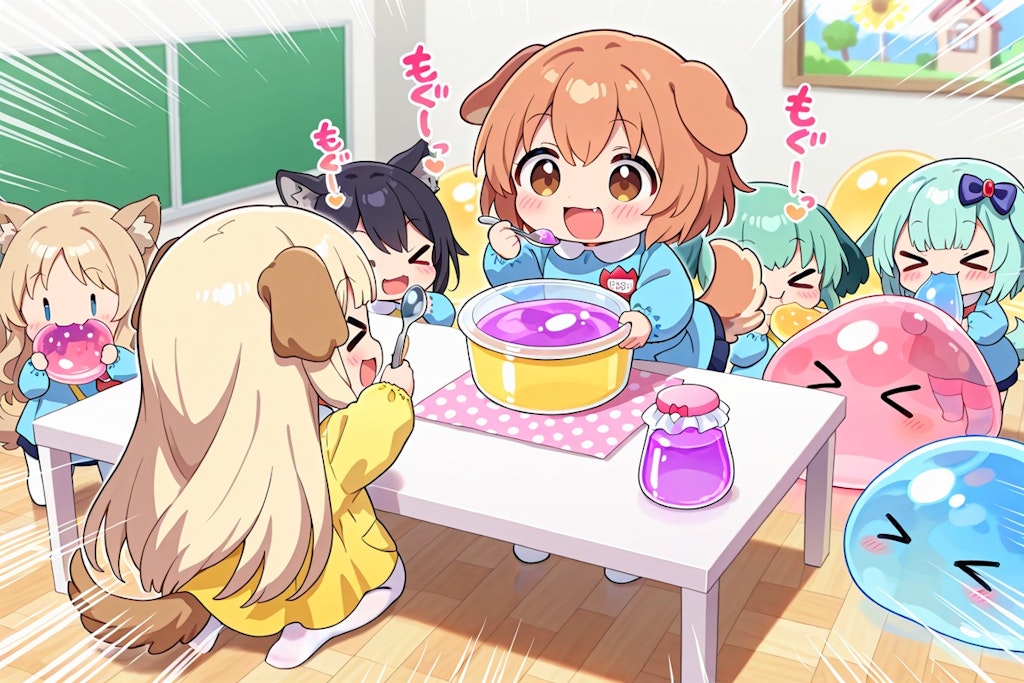 ７月１４日はゼリーの日