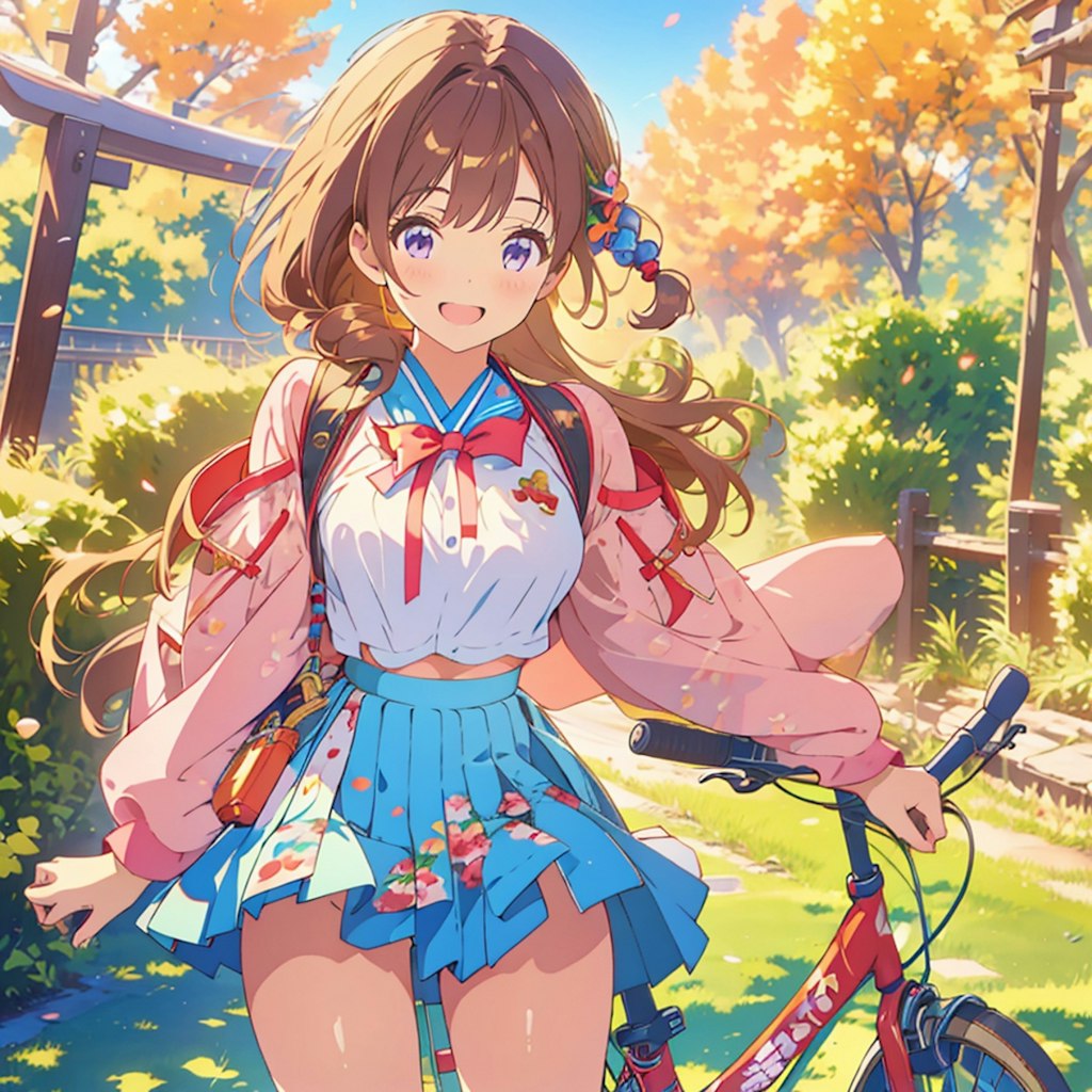 自転車少女