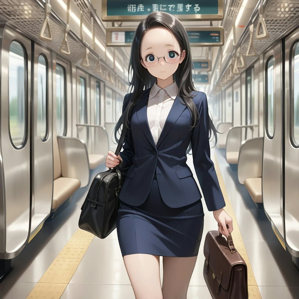 朝の眼鏡さん
