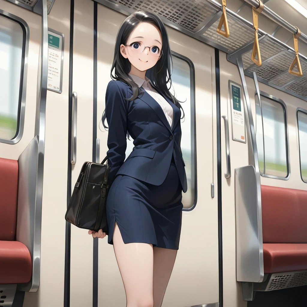 朝の眼鏡さん