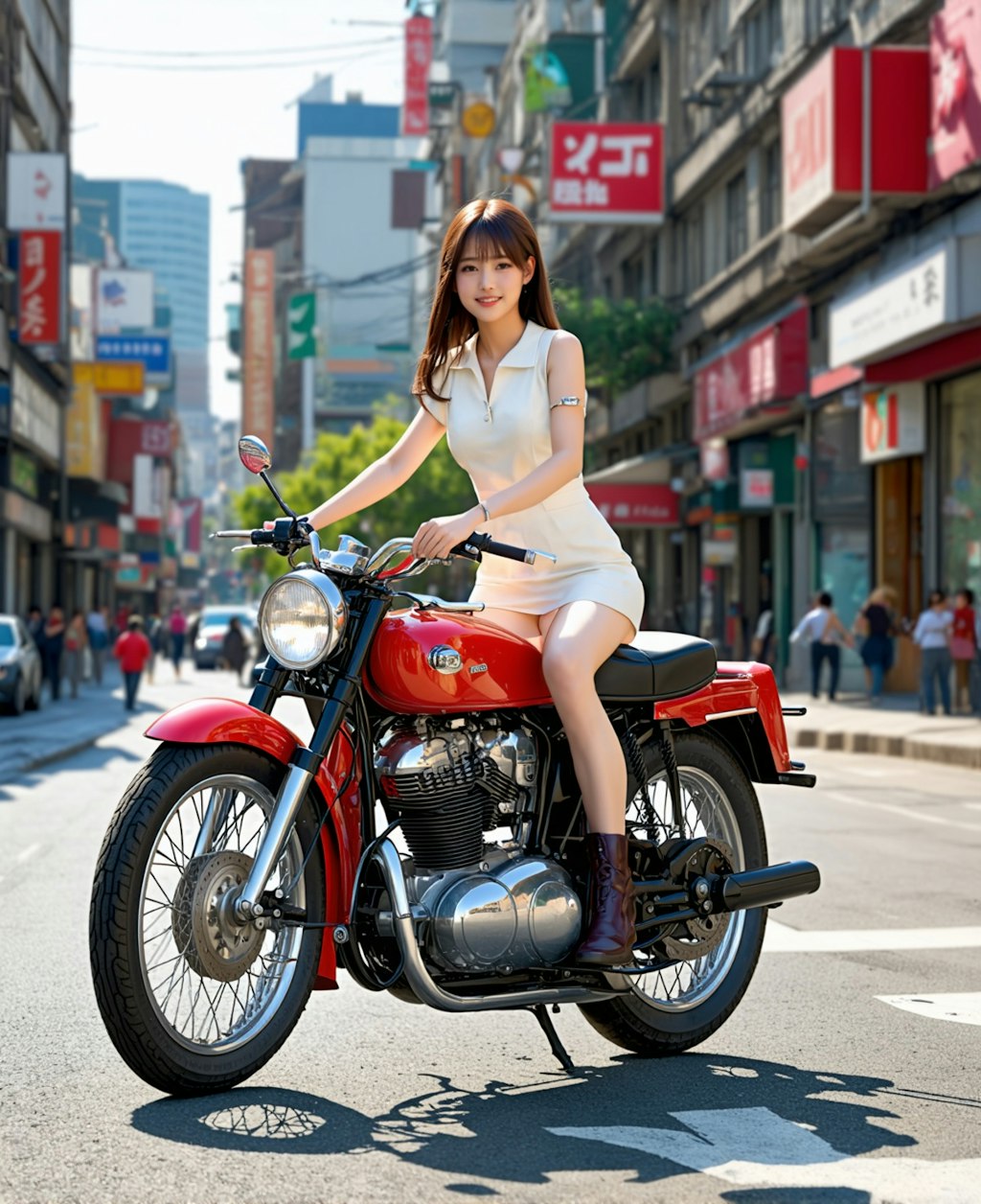 バイク女子