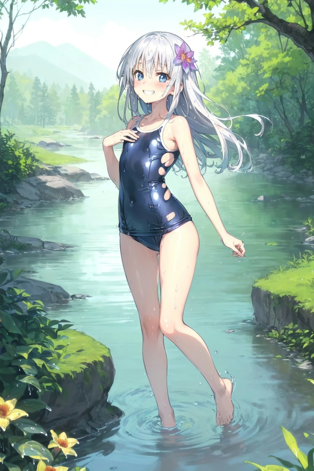 swimsuit少女