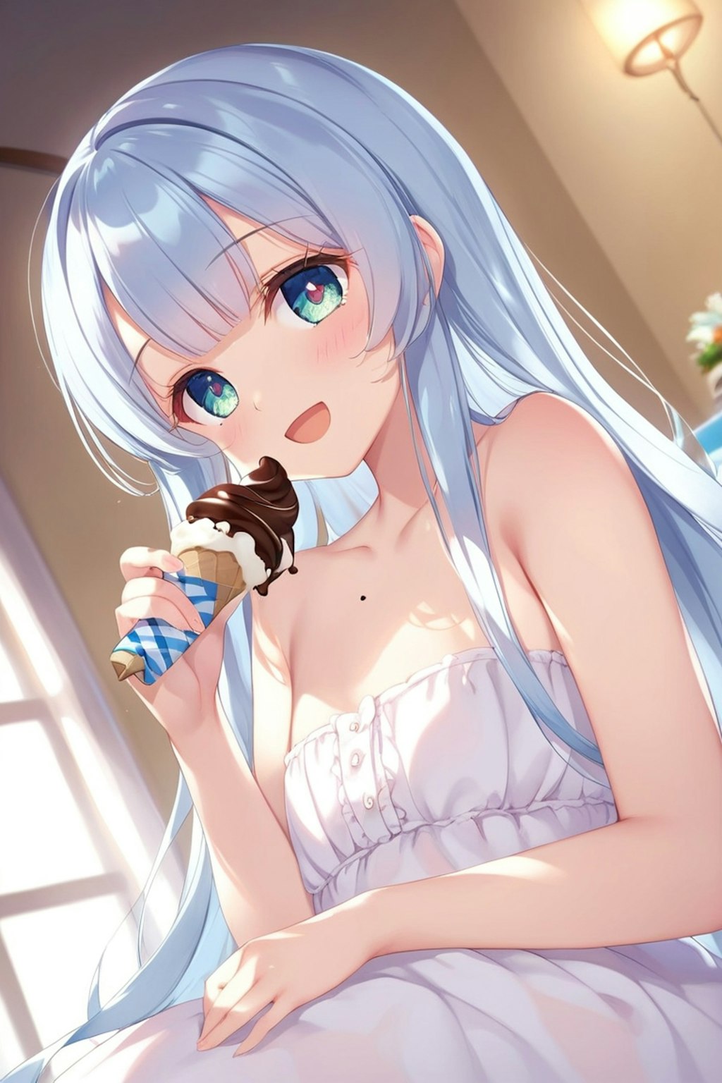 バニラにチョコ。。何味が好き？？