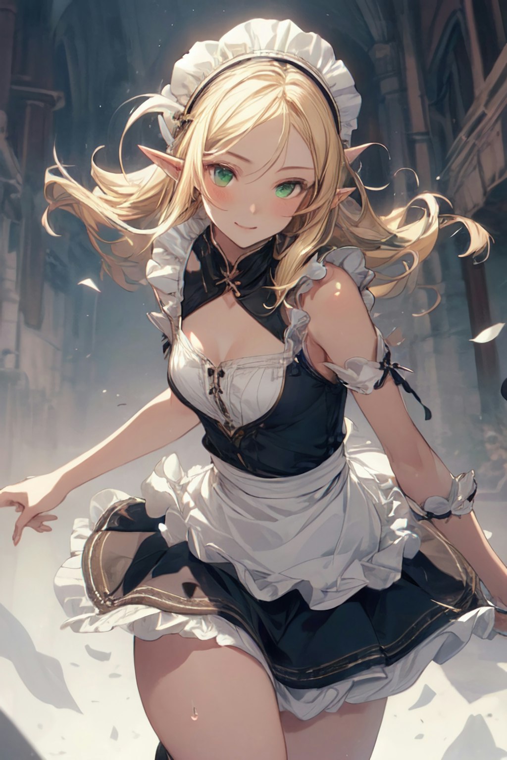 Dancing Elf Maid