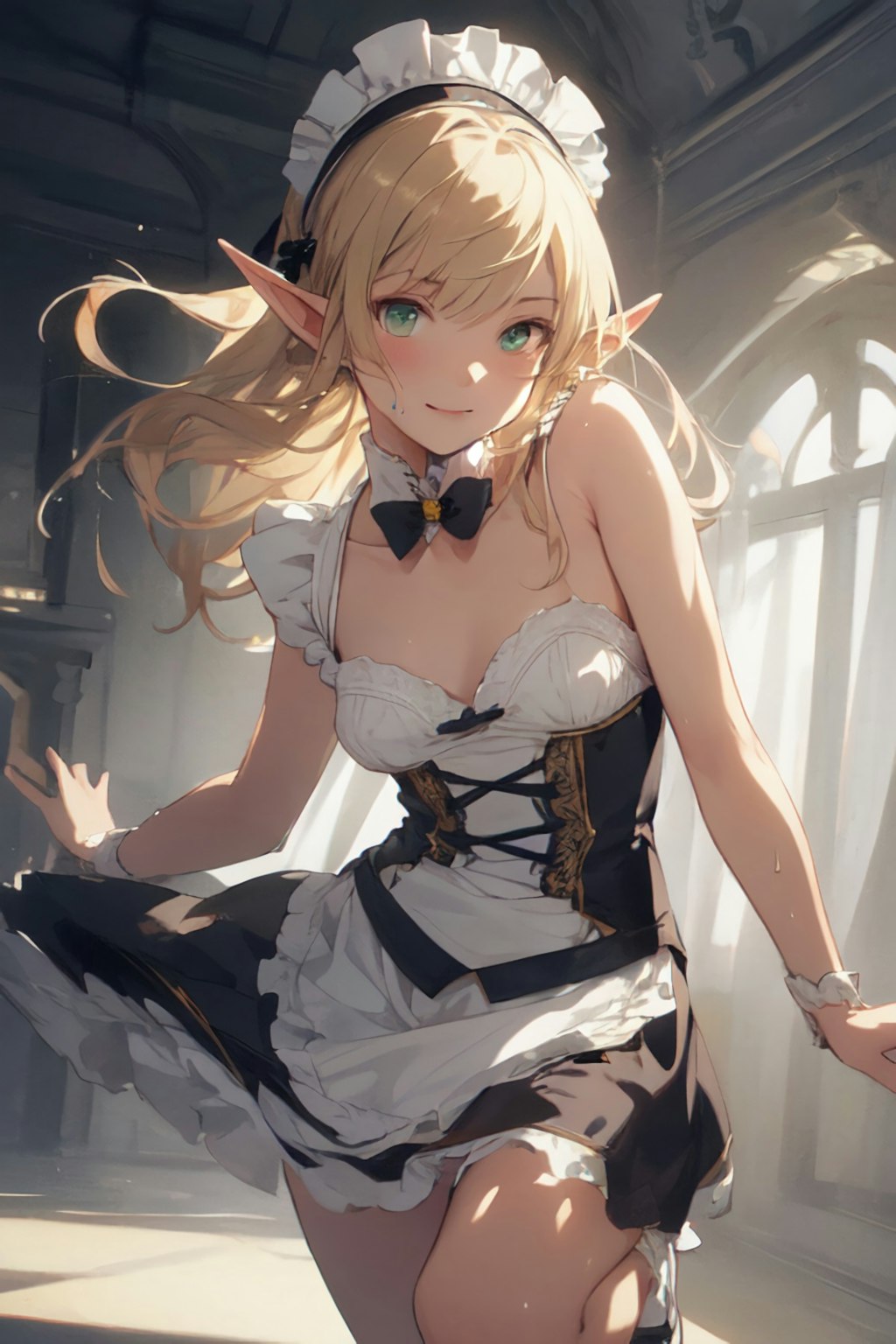 Dancing Elf Maid