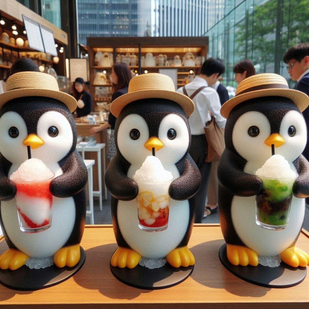 かき氷　テイクアウトやってます！