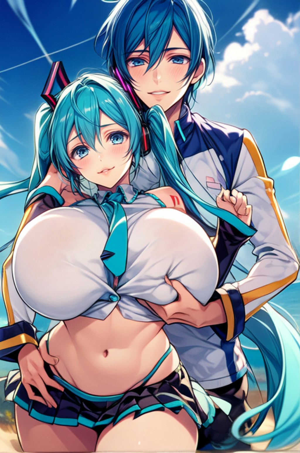 miku kaito Coupling