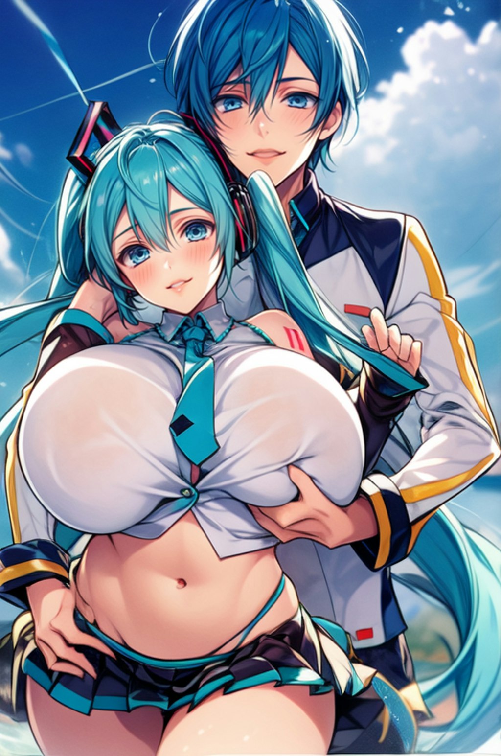 miku kaito Coupling