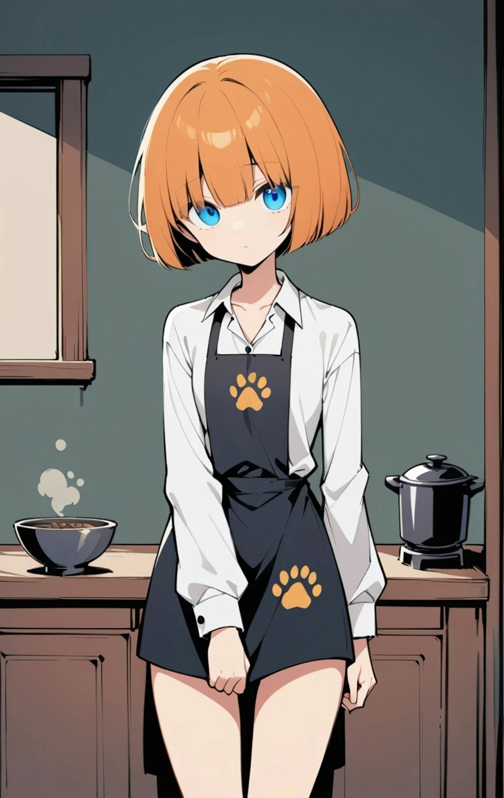 『スタンダードエプロンからの～』ガリアver