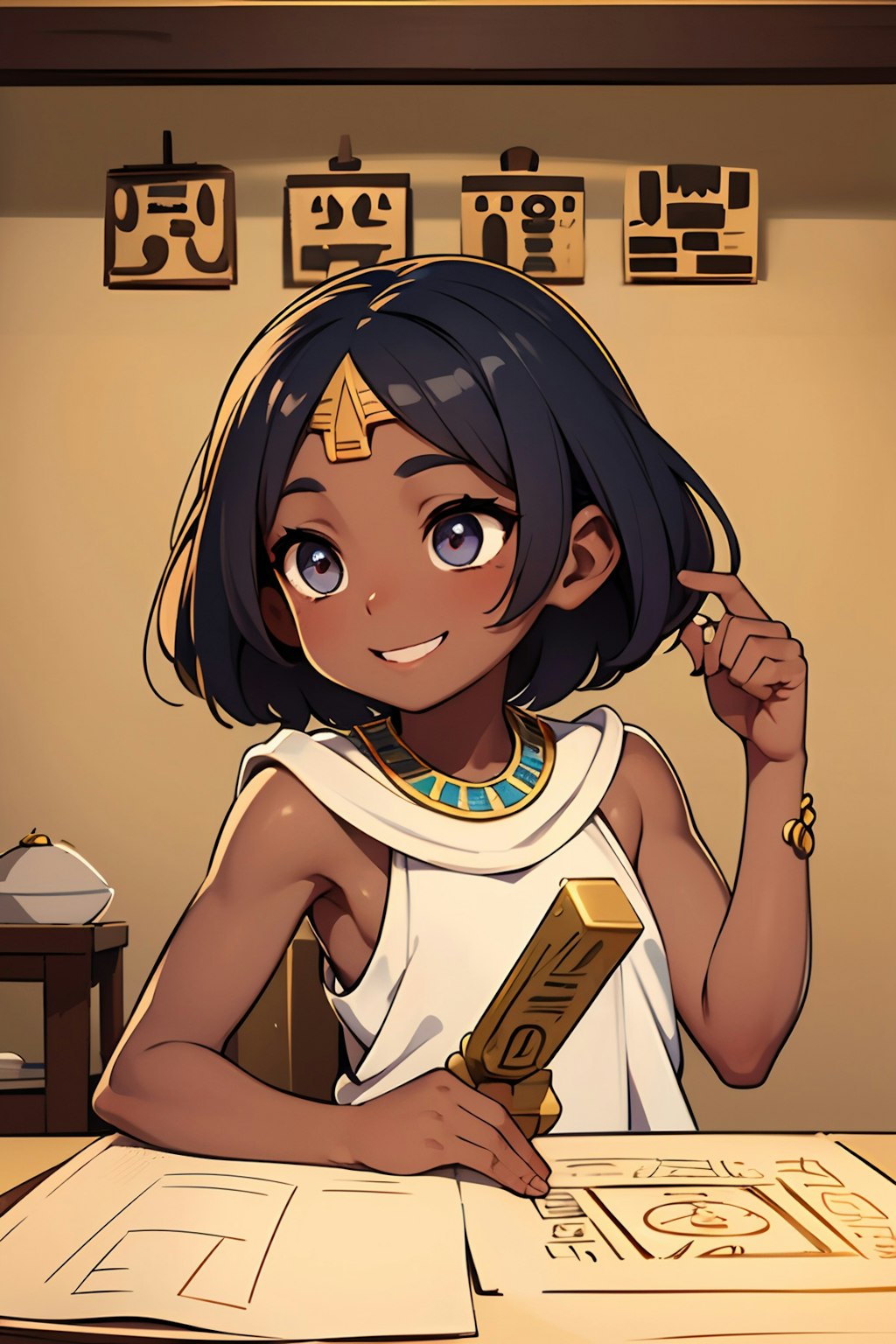 エジプト少女